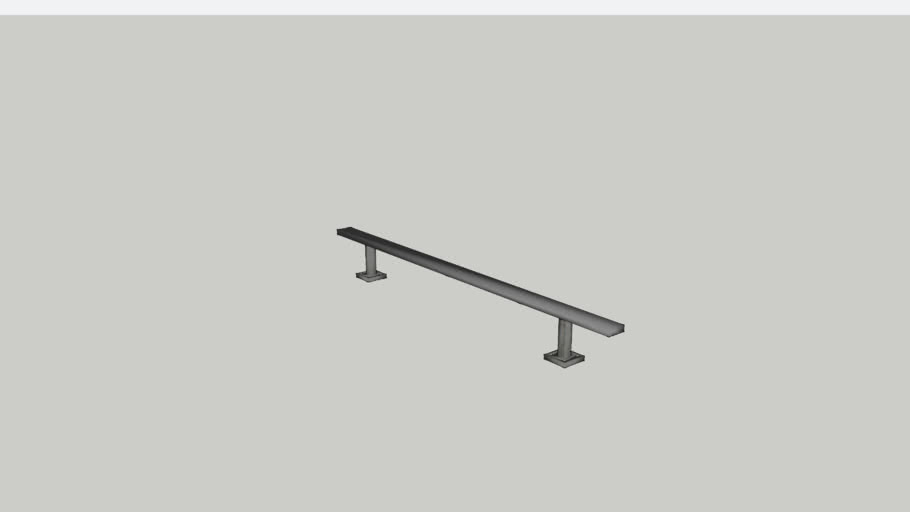 Long Low Grind Rail