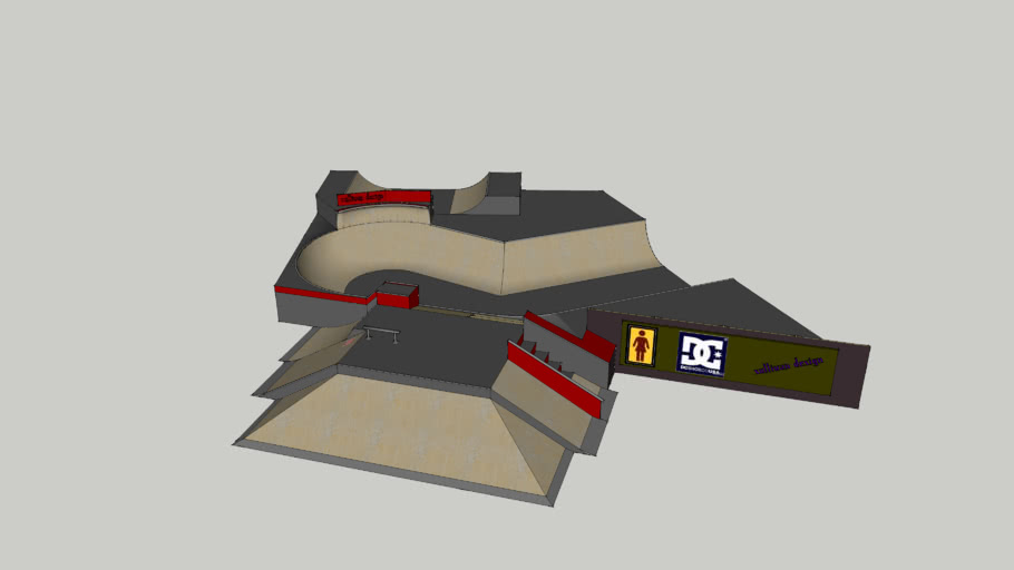 Skatepark Bowl + Street